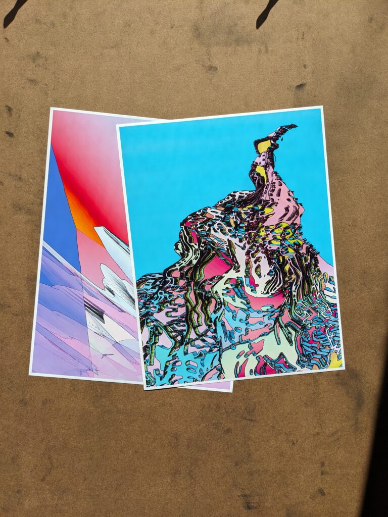 Two 8.5" x 11" Prints